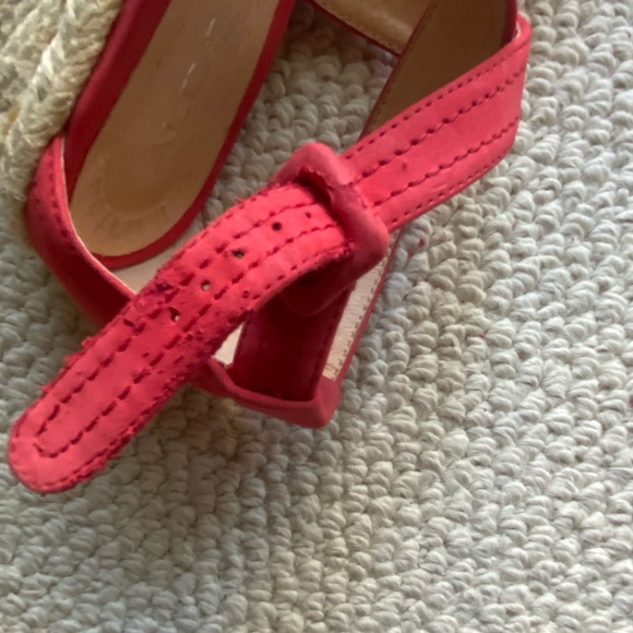 Aldo red strap sandals - Picture 6 of 7